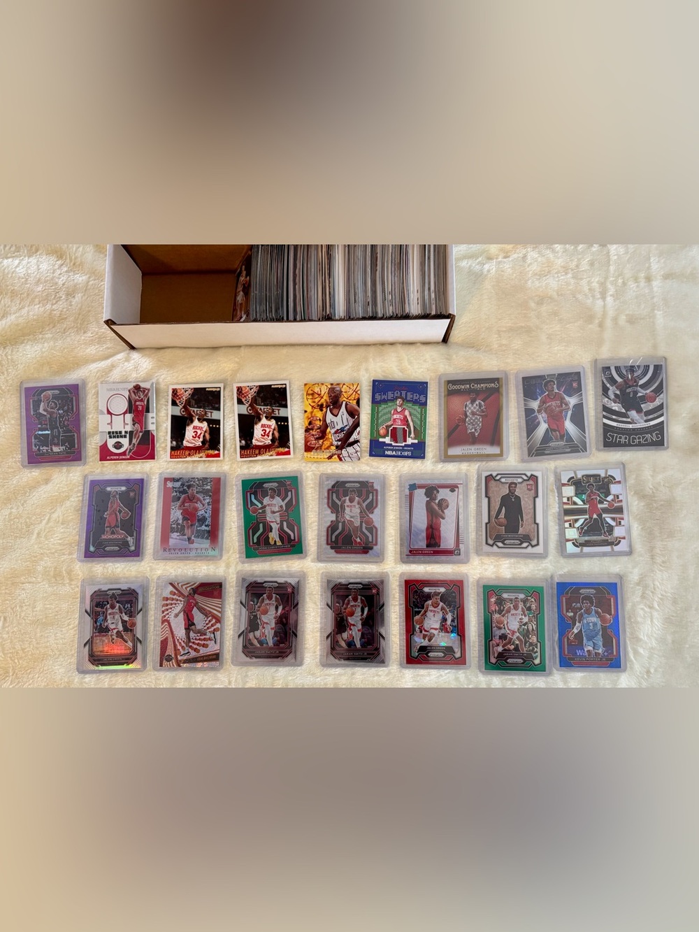 Houston Rockets NBA Basketball Card Collection